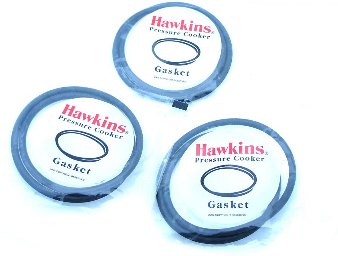 Hawkins A1009 3Piece Gasket Sealing Ring for Pressure Cooker, 2 to 4